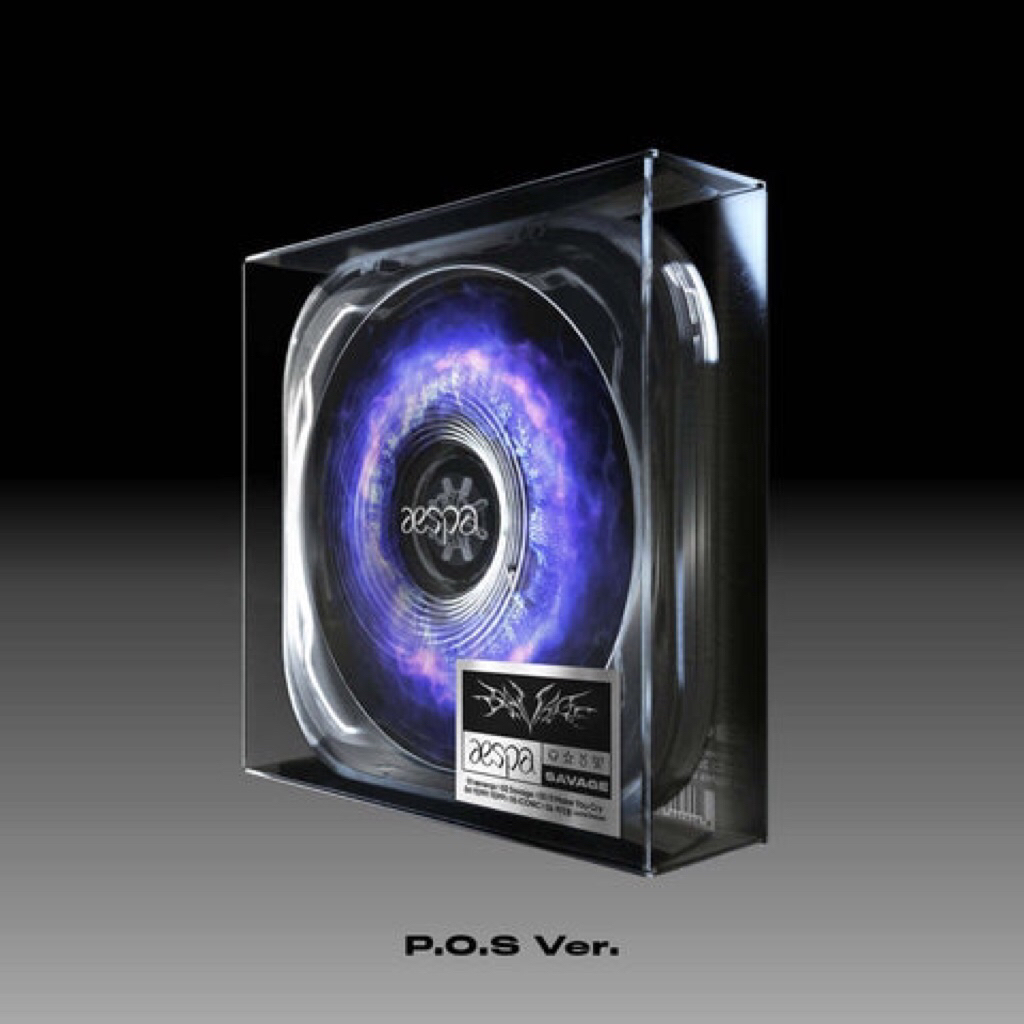 READY STOCK OFFICIAL AESPA SAVAGE POS VER