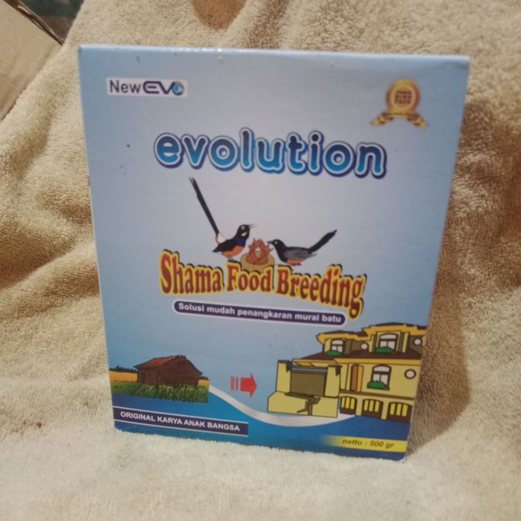 VOER EVOLUTION VOER EVO SHAMA FOOD BREEDING VOER UNTUK TERNAK MURAI