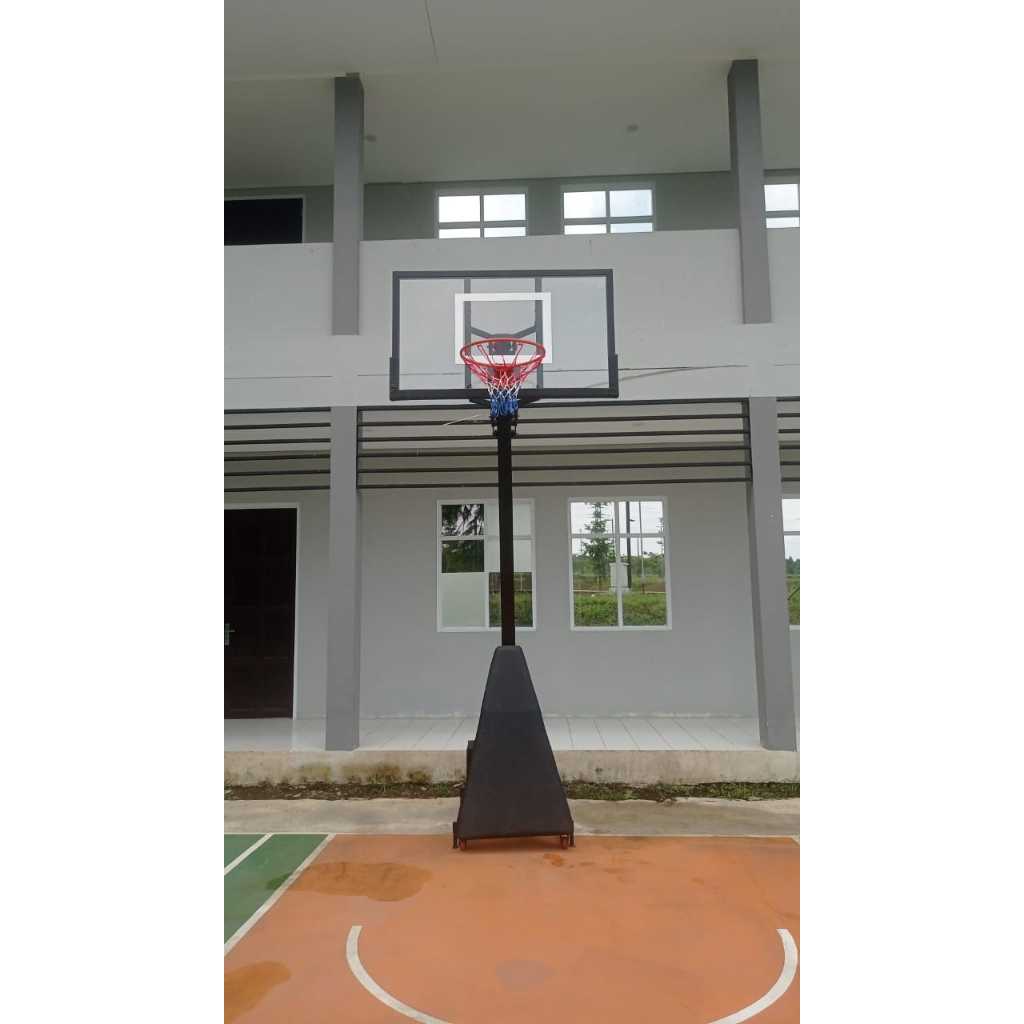 Tiang Basket Portable Sekolah