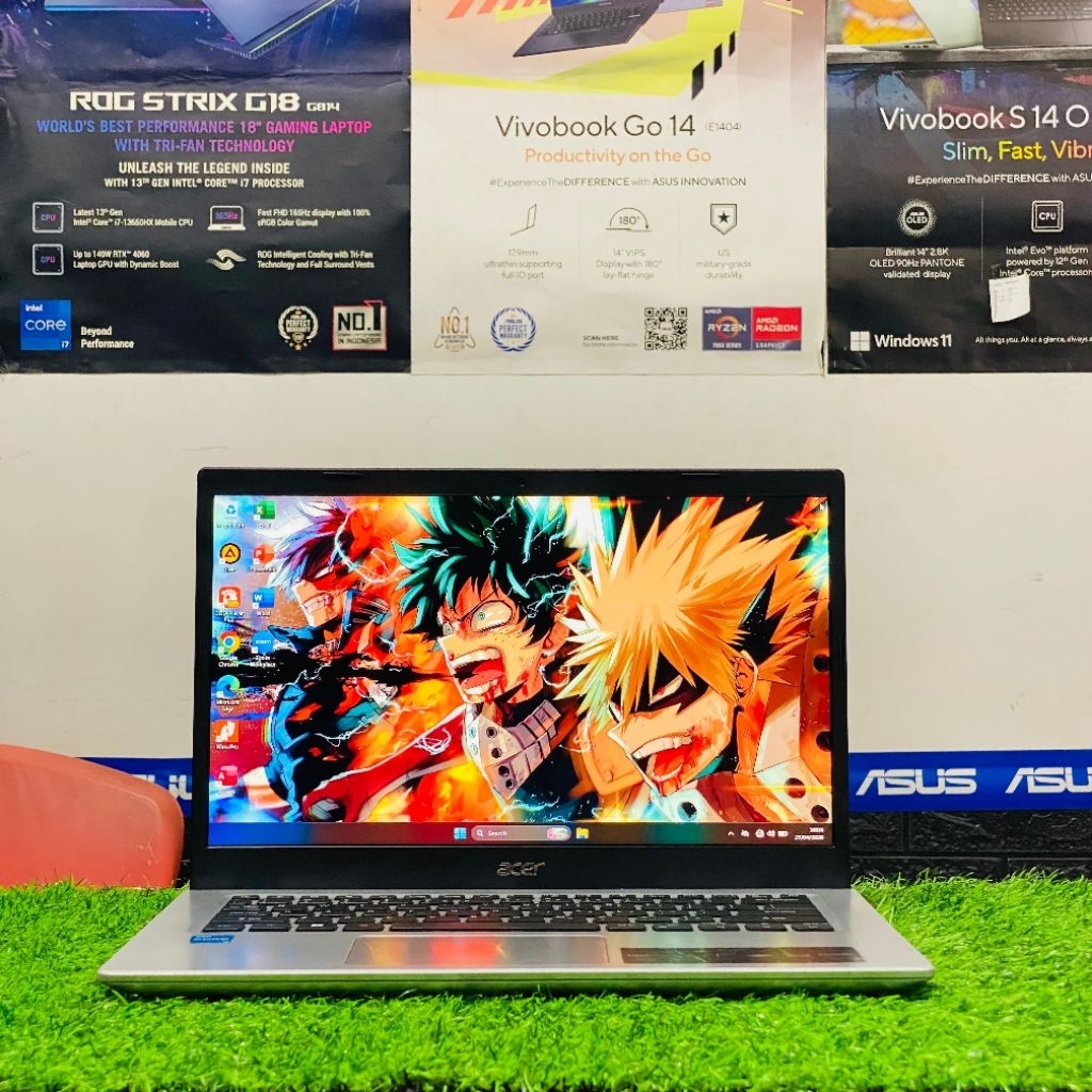 Laptop Second Murah ACER ASPIRE 5 A514-54 (Intel Core i3-1115G4) | RAM 8GB / SSD 512GB NVMe