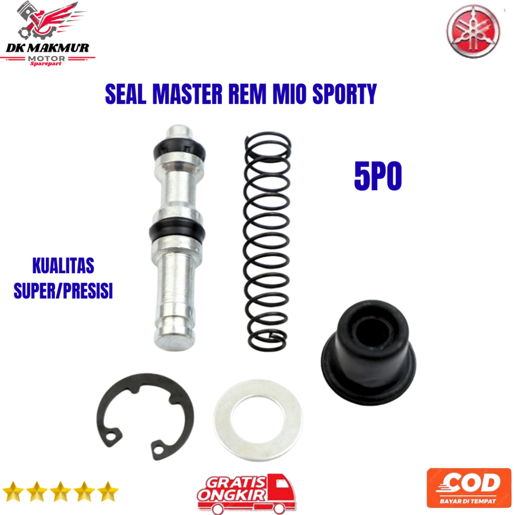 Seal Master Rem Mio Sporty 5PO Master Rem Mio Depan Kit Seal Rem Mio Anti Bocor Siap Pasang