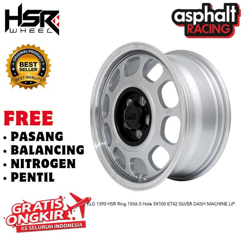 Velg Model Kaleng R15 PCD 5X100 New Xenia New Avanza Sienta Corona Altis Celica DLL HSR KLG