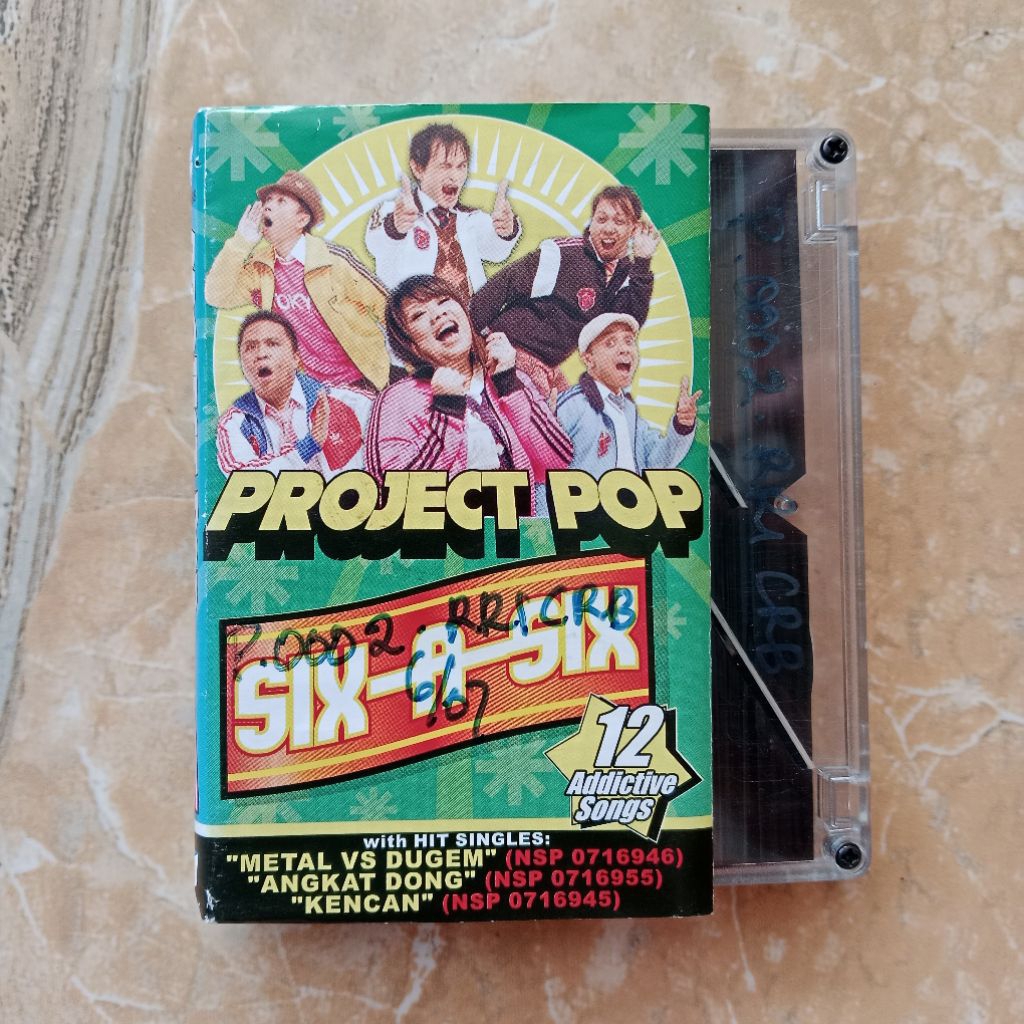 Kaset pita Project Pop - Six A Six