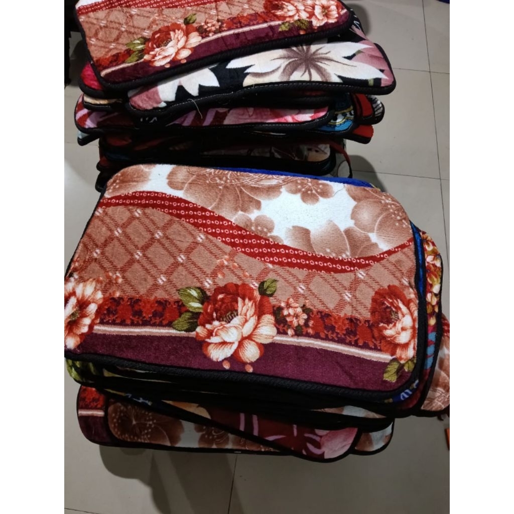 Keset Kaki Lantai Malaysia Anti slip Busa Empuk Motif Import Karakter Tebal Menyerap Air