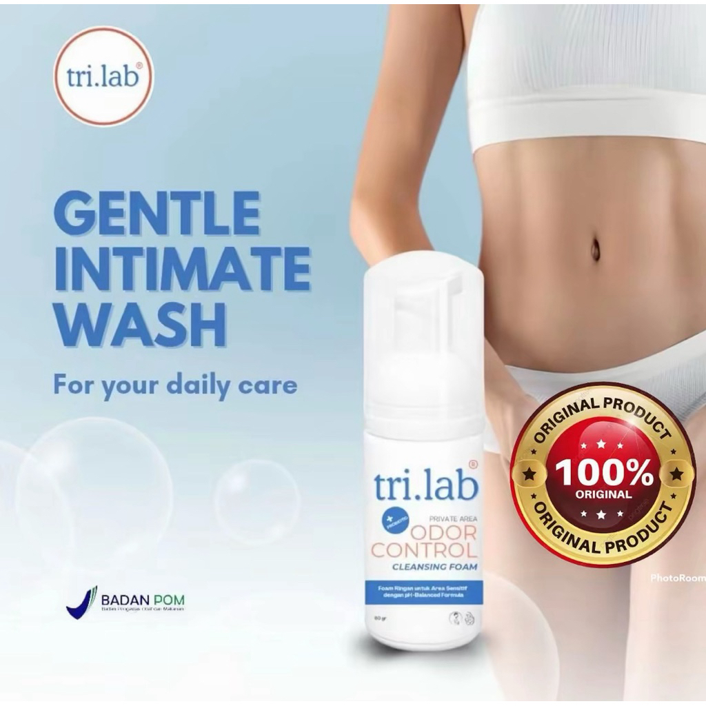 Tri.lab Feminine Wash Hygiene Intimate Foam Pembersih