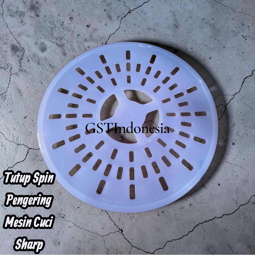 Tutup Spin Mesin Cuci Sharp Original - Penutup Tabung Pengering Mesin Cuci 2 Tabung Sharp (Universal