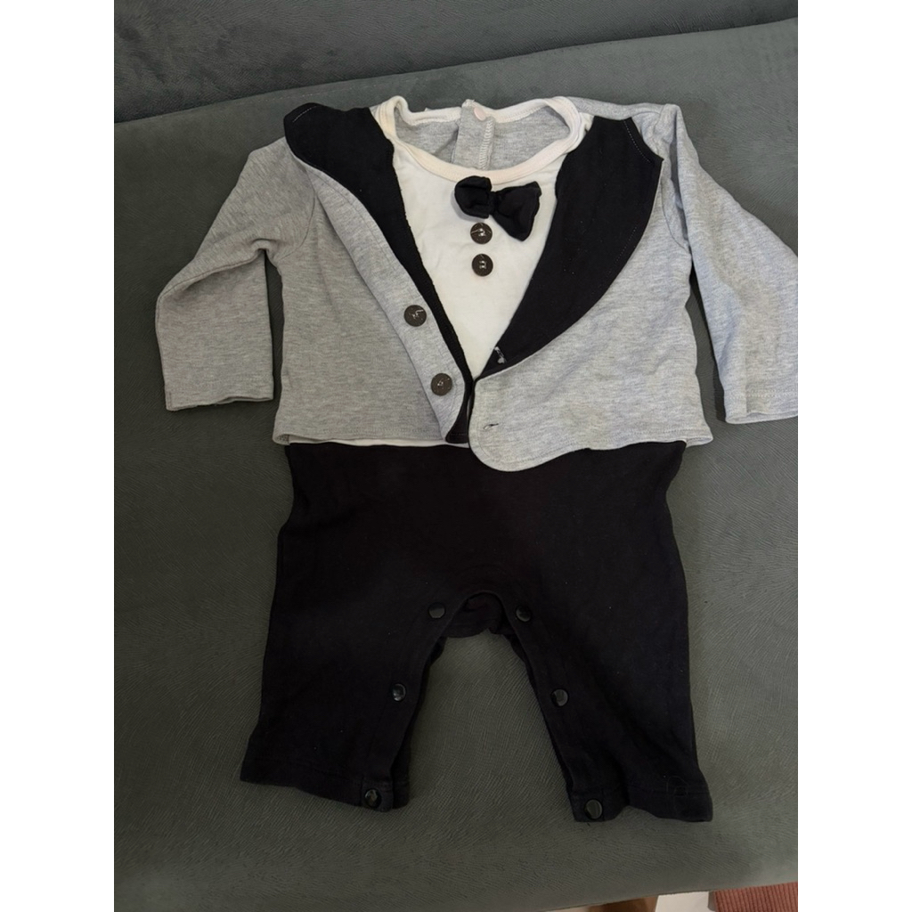 preloved baju romper anak bayi laki-laki kondangan jas