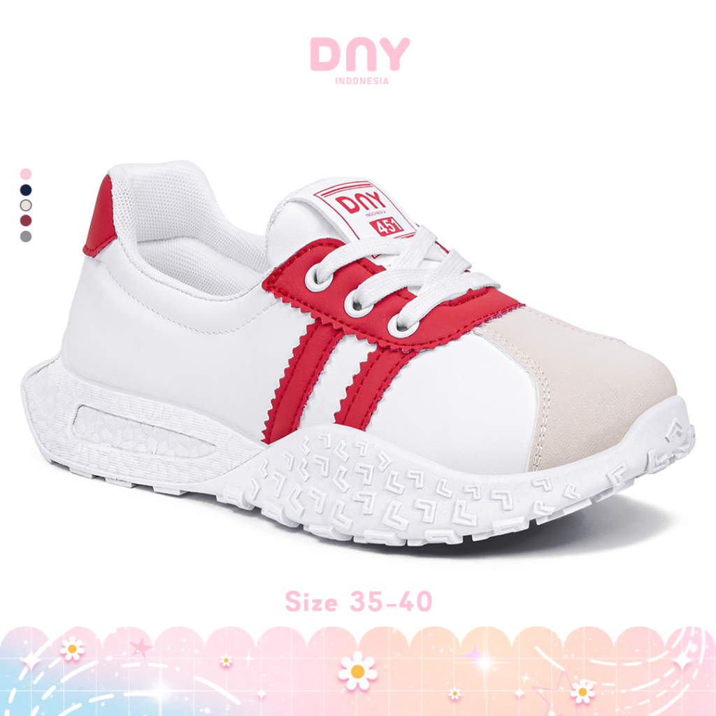 Sepatu DNY Sepatu Wanita Korean Style Import Kekinian Sport Shoes Casual Sneakers Cewek B SP-451