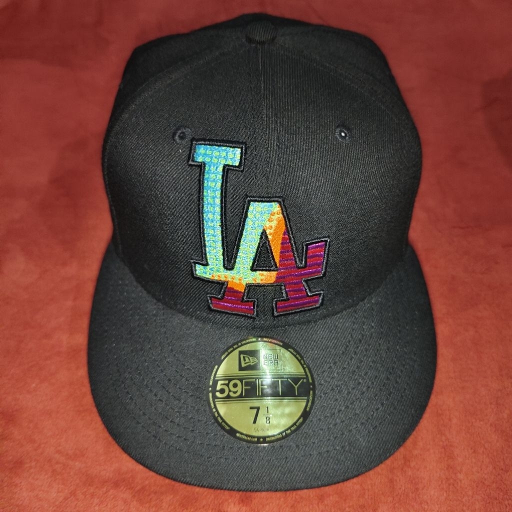 topi new era 59Fifty MLB La Dodgers big logo collection