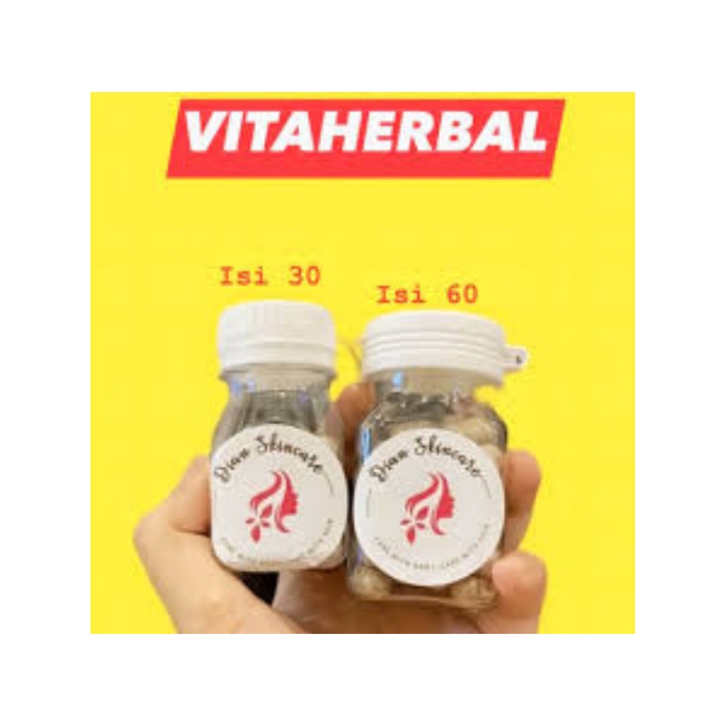 Vitaherbal by Ica Penggemuk Badan 30 Kapsul - Membentuk Badan Ideal, Menutrisi dari Dalam, Tidak Men
