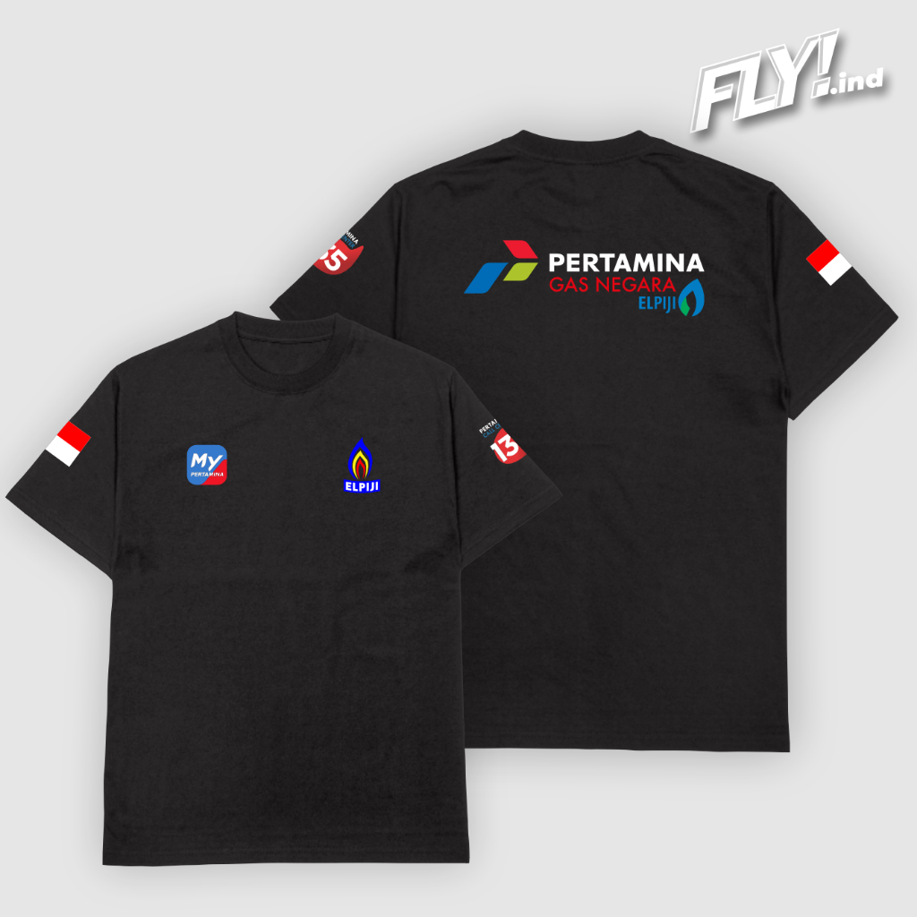 Baju Kaos PERTAMINA LPG ELPIJI Gas 3kg - Baju My Pertamina Pertamax Enduro Kaos Distro