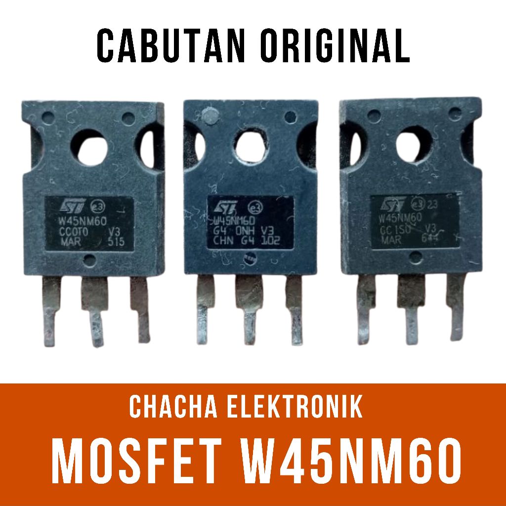 MOSFET W45NM60 45NM60 FET 45A 600V