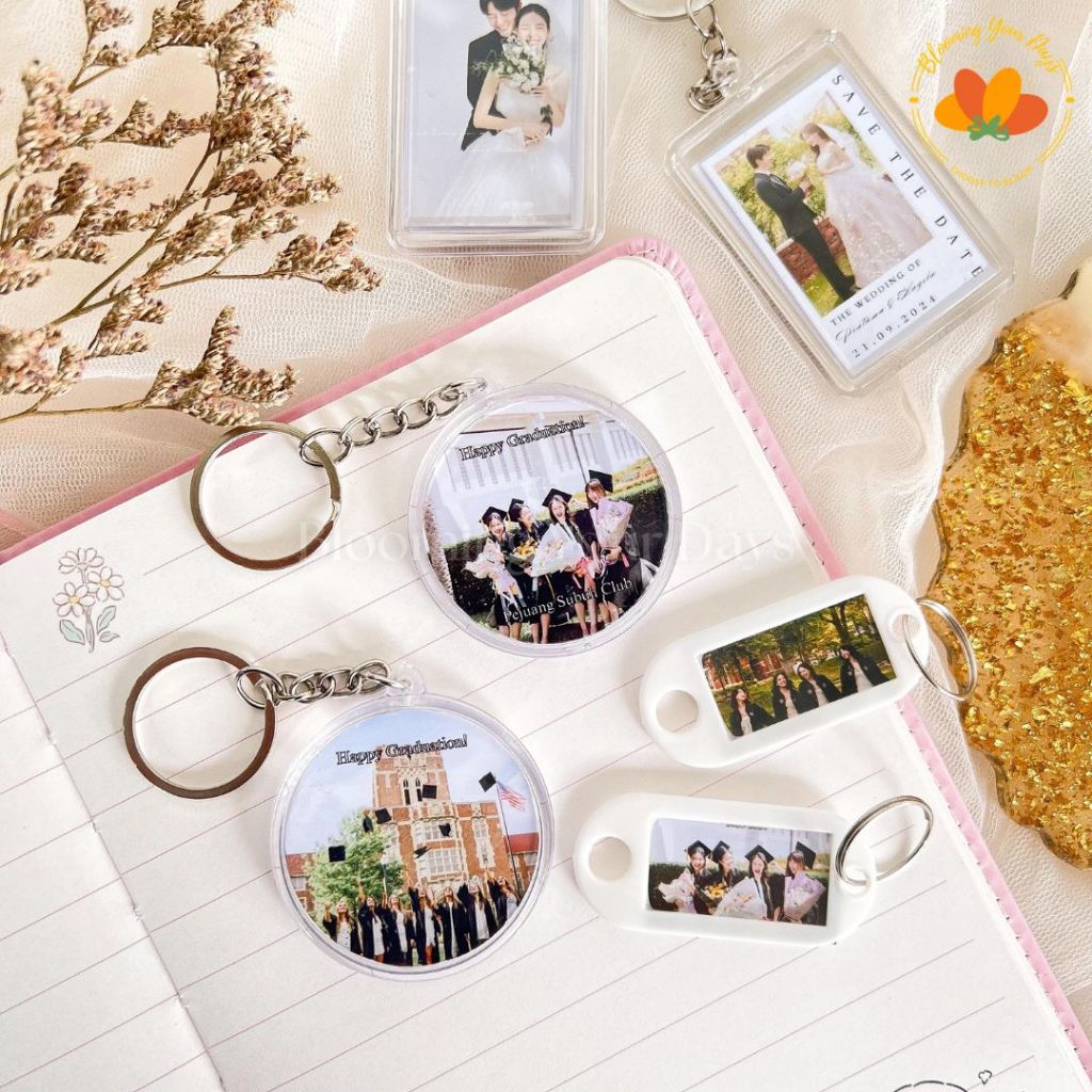 ganci foto gantungan kunci foto kado perpisahan gradutation gift kado cewek cetak foto ganci foto ka