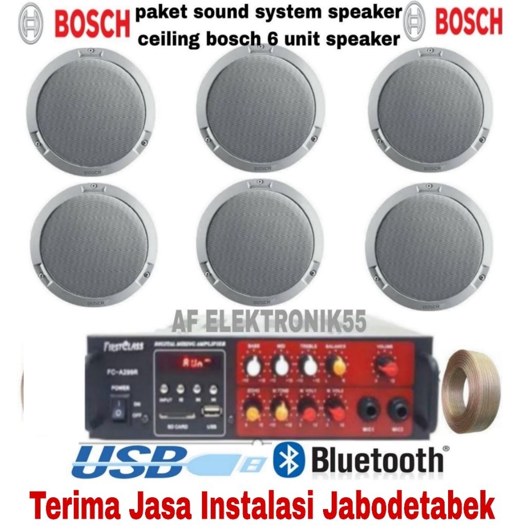 Paket Speaker Ceiling BOSCH ( 6 unit speaker )
