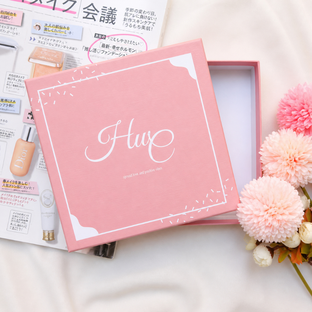 Box Hijab Custom Logo | Dus Packaging Hijab Premium | Soft Box | Cetak Full Colour Murah
