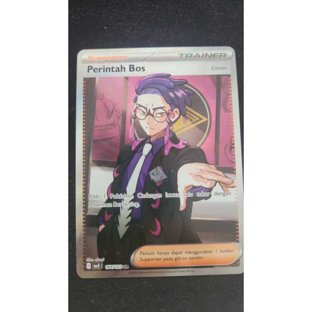 PERINTAH BOS SR PENIADA POKEMON INDONESIA