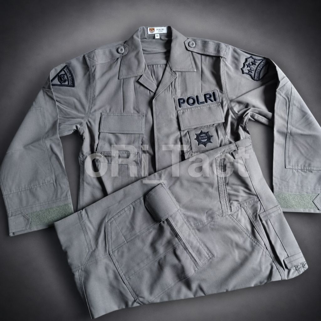 PDL tactical Hijau Halus Brimob / PDL Satpol PP Ori jatah pembagian BRIMOB