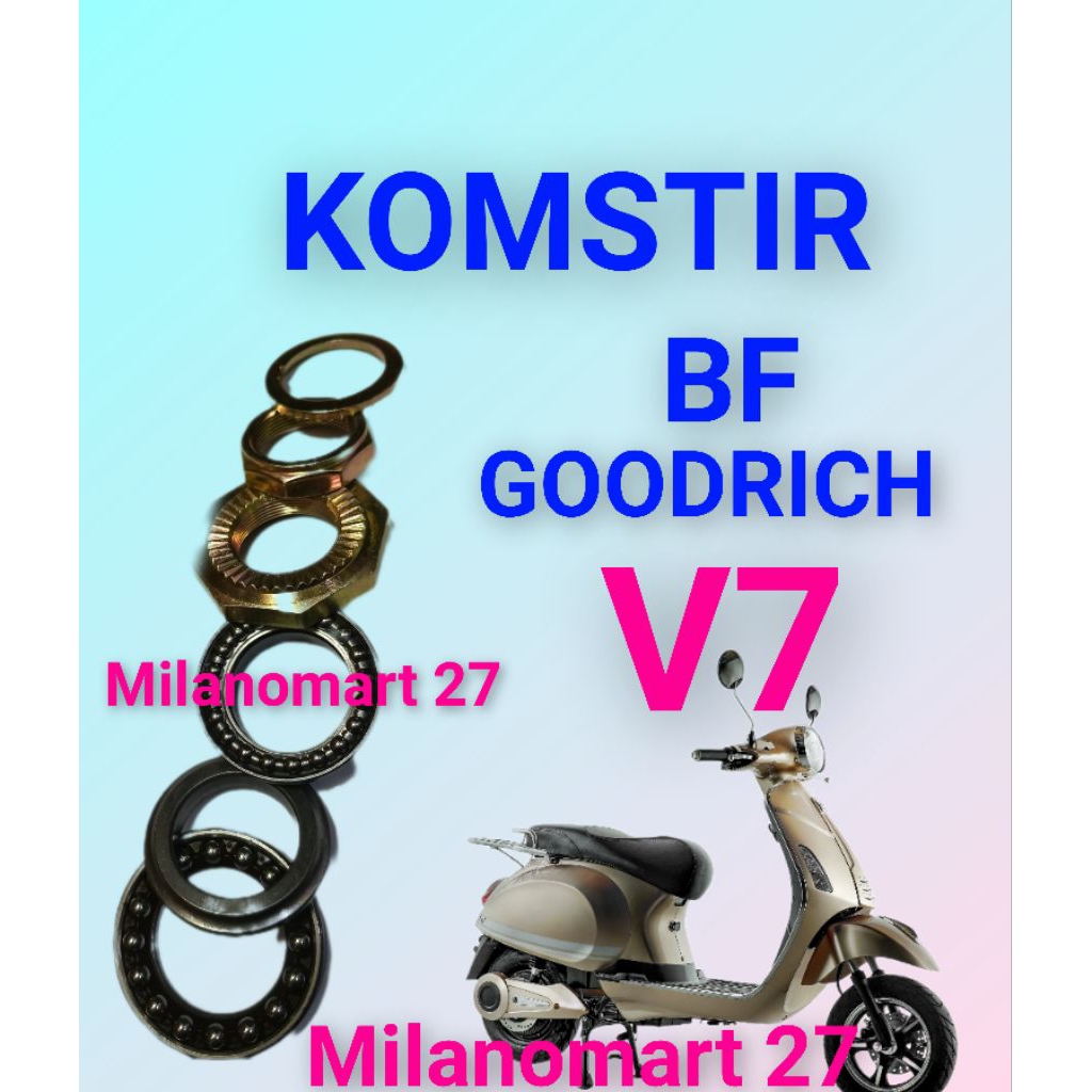 komstir motor listrik bf Goodrich v7 kones headset komfork sepeda listrik bf Goodrich V7