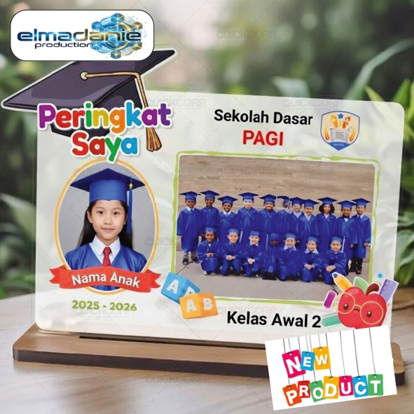 TERMURAH Plakat akrilik wisuda JAM/ kado wisuda / hadiah unik
