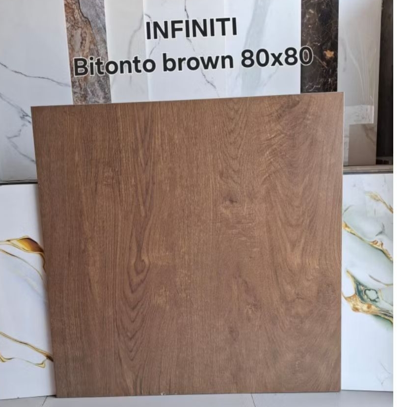 Granit 80x80 Bitonto Brown Matt