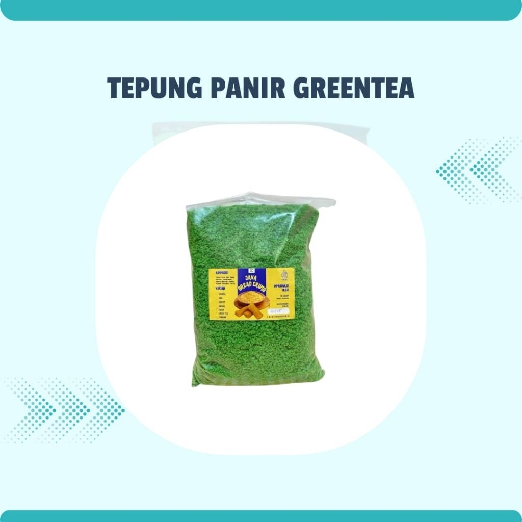 Tepung panir greentea 1 kilo/tepung panir matcha