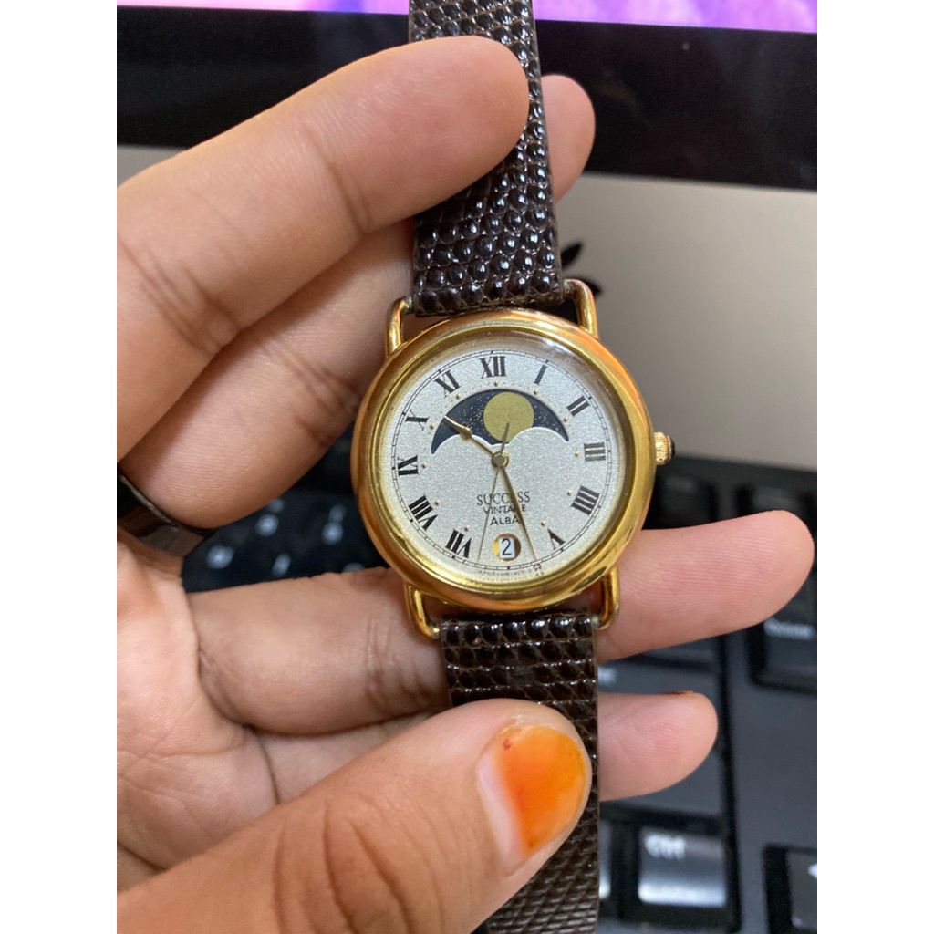 ALBA VINTAGE MOONPHASE RARE