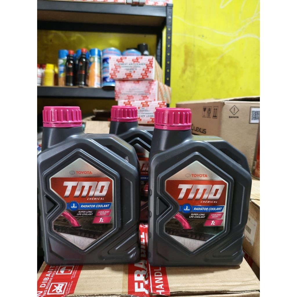 Air Radiator Coolant TMO 50/50 1Liter Cairan Pendingin Mobil Motor Super Long Life Toyota