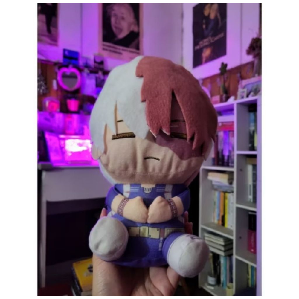 official my hero academia shoto todoroki big pofuto plush boneka besar