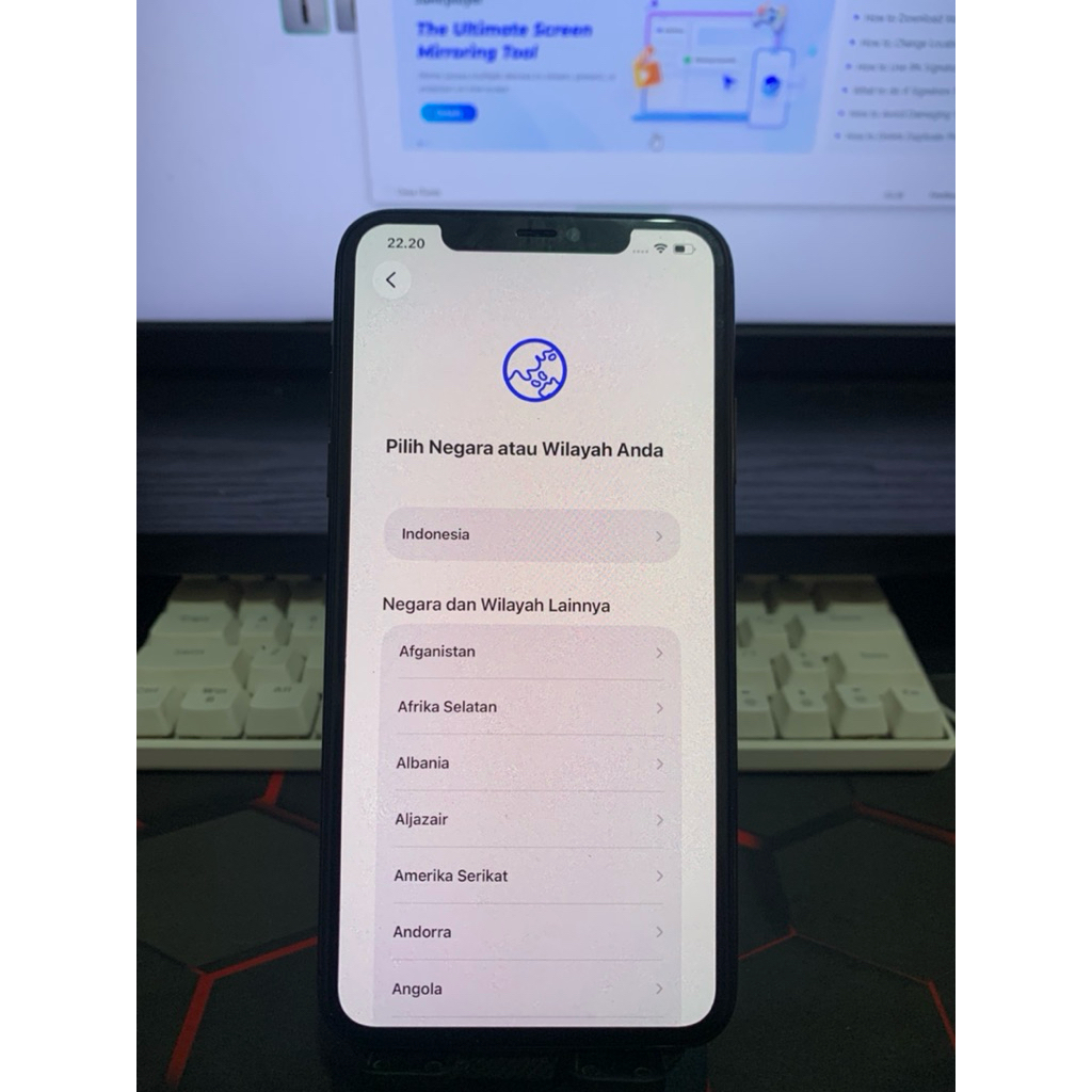 Iphone 11 pro max 64gb bahan lock icloud