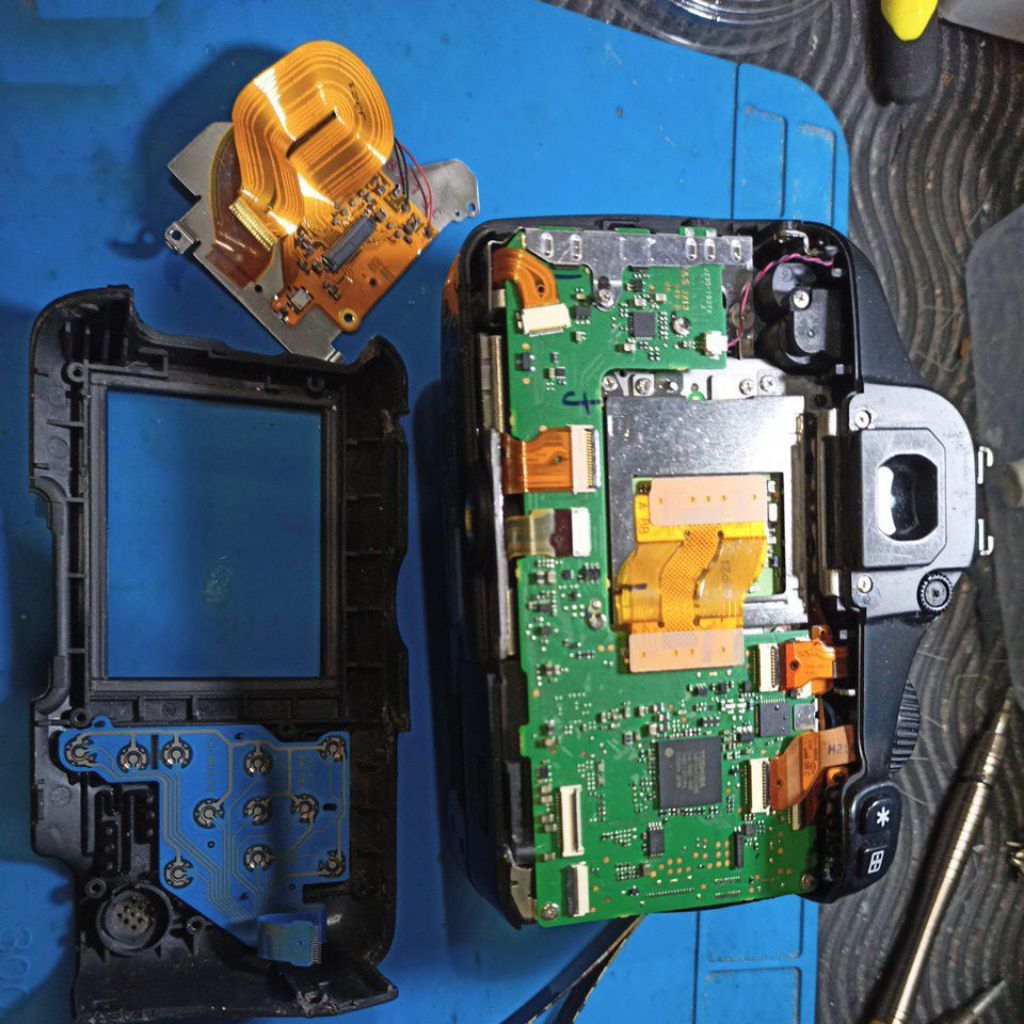 sparepart ORI copotan kamera Canon 1100d Eos kiss x50 Canon Rebel T3 flexible mainboard sensor keypa