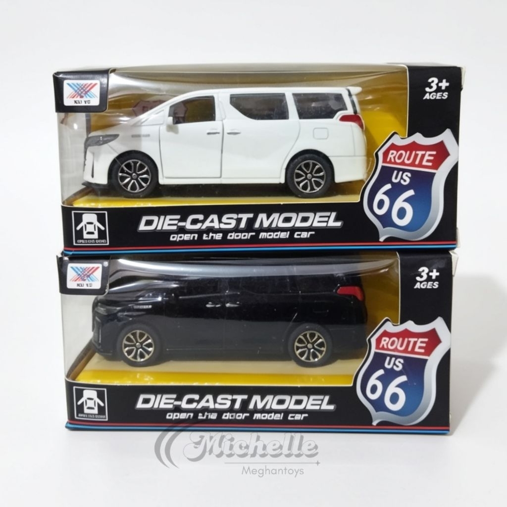 Alphard Diecast - Mainan Miniatur Mobil Alphard Diecast Mobilan Alphard