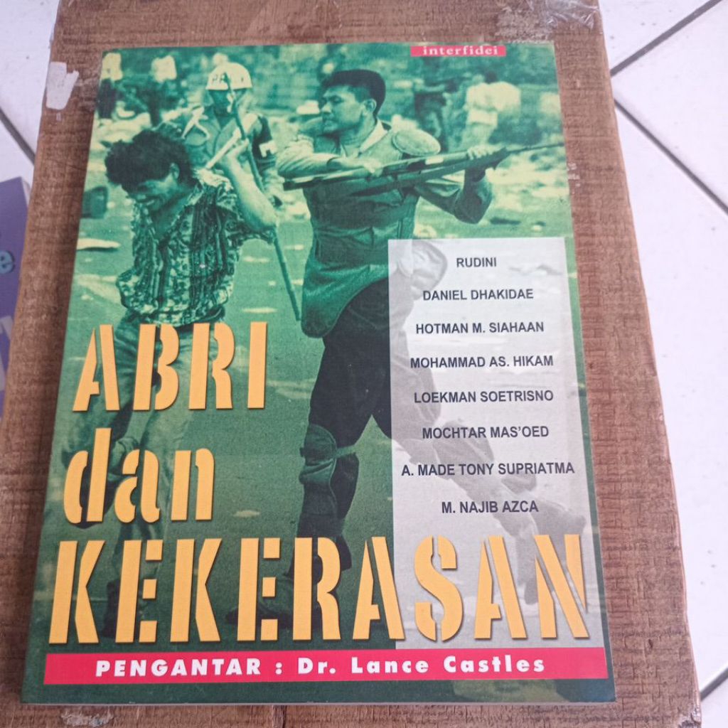 BUKU ABRI DAN KEKERASAN SECOND ORIGINAL