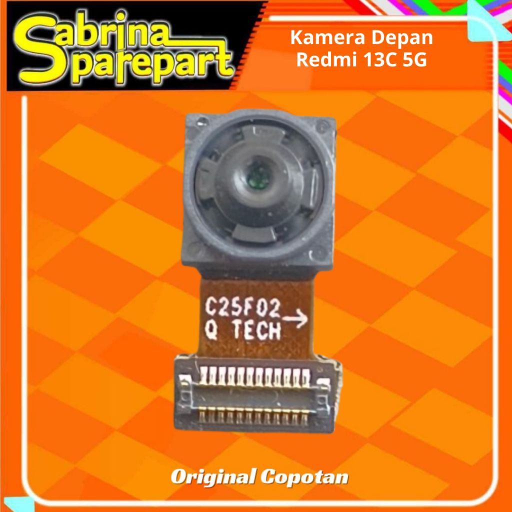 Kamera Depan Redmi 13C 5G Original second Copotan