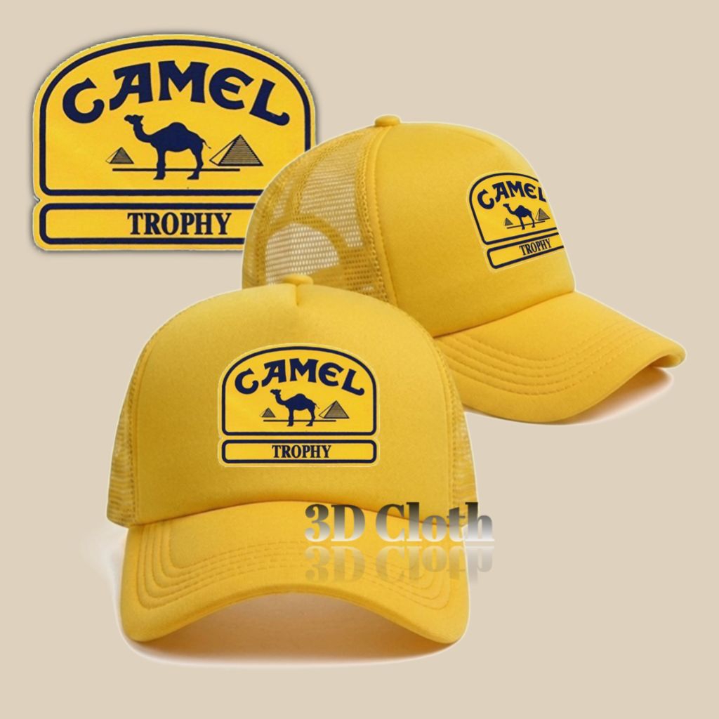 Topi Camel Trophy Jaring / Topi Jala Pria Wanita / Topi Jaring Nice Quality