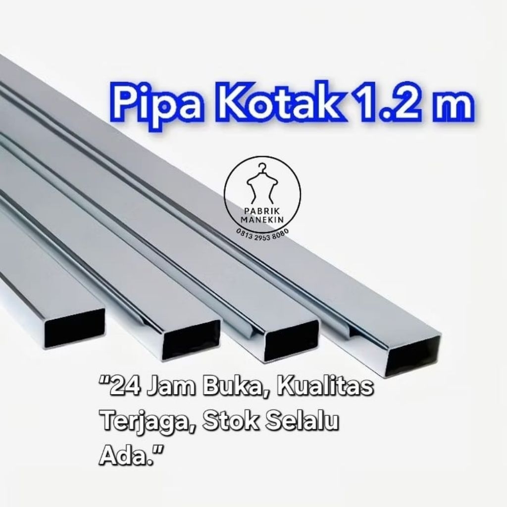 gantungan besi pipa kotak / besi pipa bulat / besi pipa kotak dan Bulat