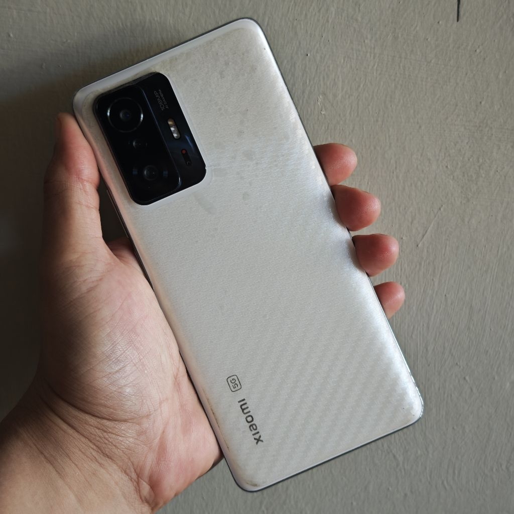 [BISA INSTAN] HP Xiaomi 11T Pro 5G RAM 12GB / ROM 256GB Putih Bekas Mulus White Second Hand Denpasar