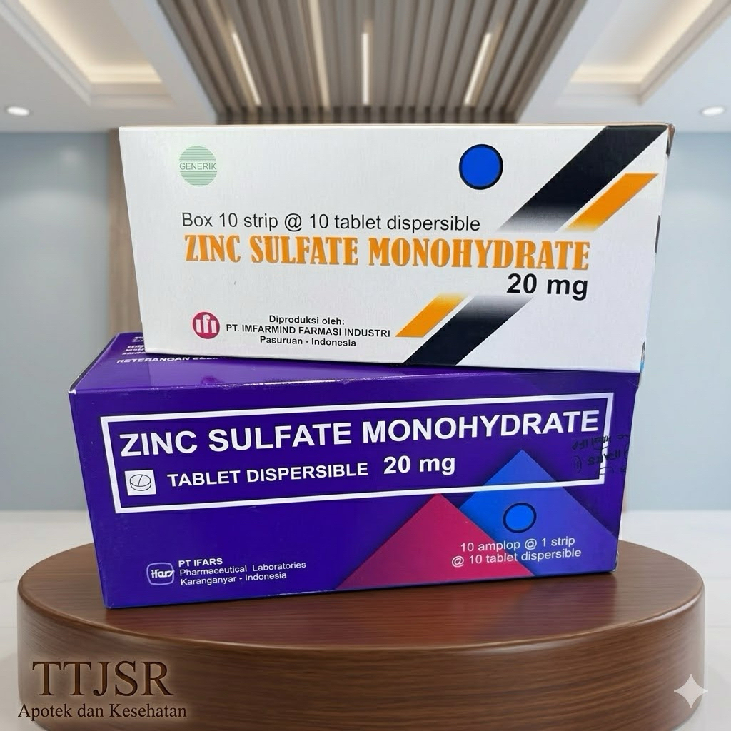 Zinc Sulfate Tablet 20 mg