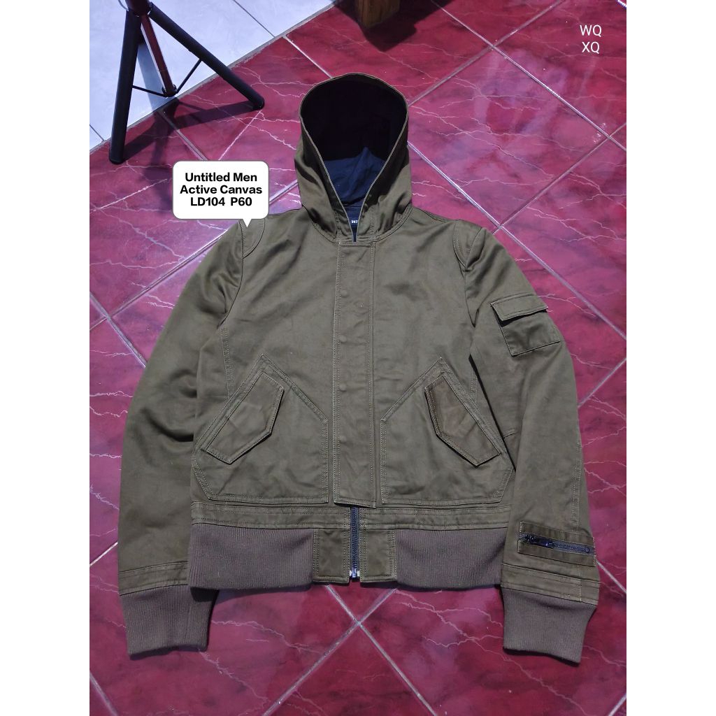 ACTIVE JACKET CANVAS UNTITLED MEN