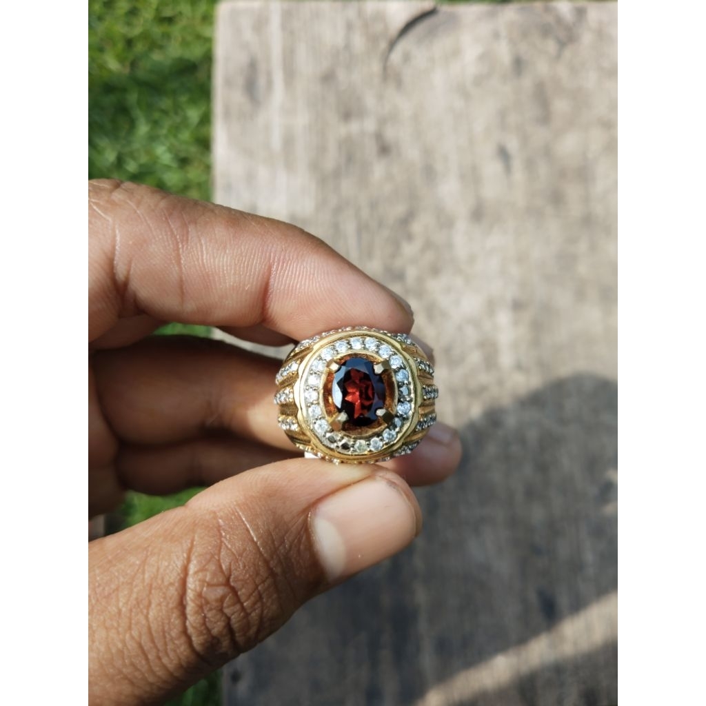 Natural Rhodolite Garnet memo Gli