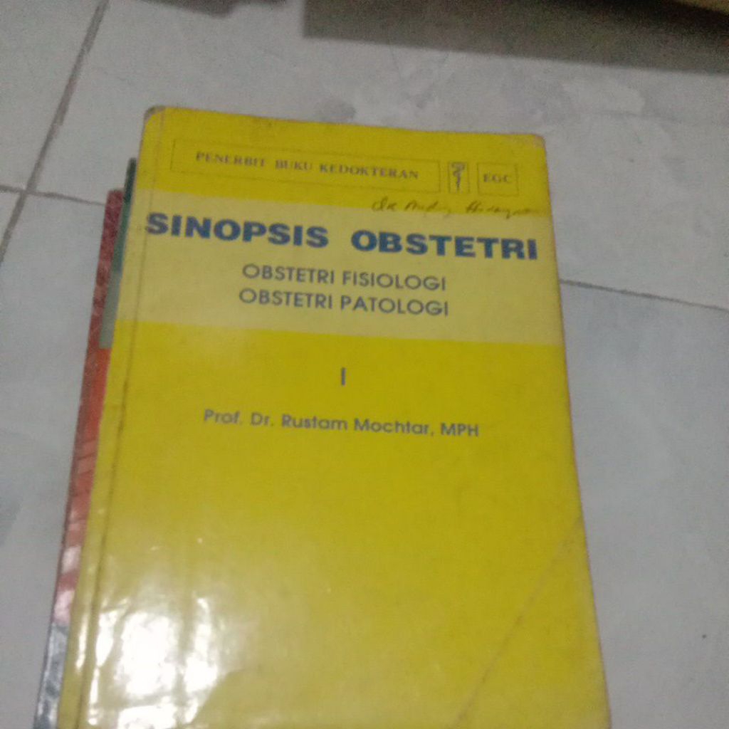sinopsis obstetri - fisiologi & patologi Dr.Rustam jilid 1