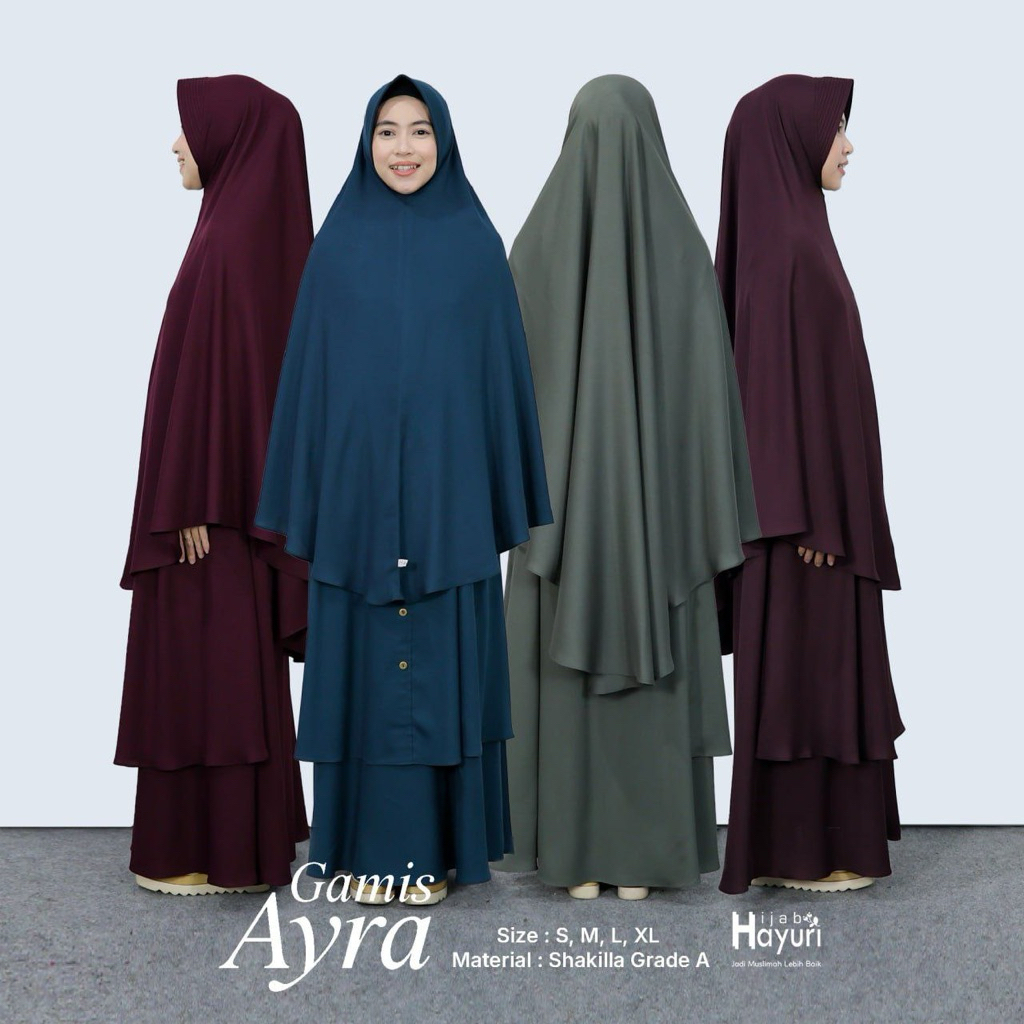 GAMIS AYRA SHAKILLA HIJAB HAYURI
