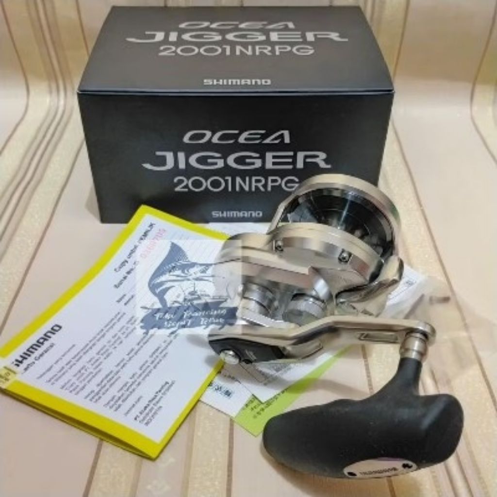 REEL OH SHIMANO OCEA JIGGER 2001NRPG 2017 LEFT HANDLE | REEL OVERHEAD | REEL PANCING | REEL LAUT | G