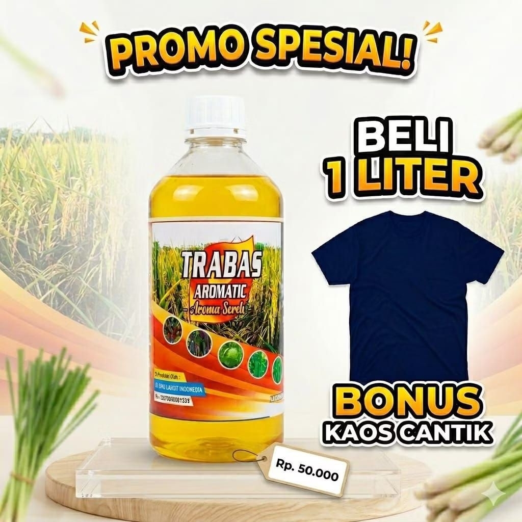 Trabas Aromatik Perekat Pestisida 1 liter
