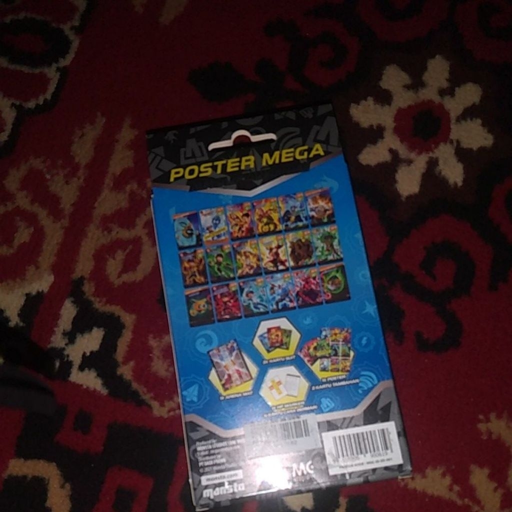 monsta GALAXY CARD Boboiboy ( Elemental ) starter deck Indo ver