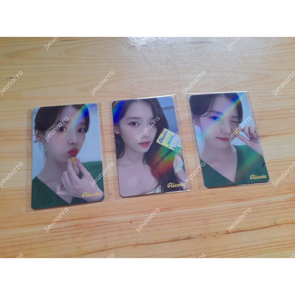 IU Official Photocard - PC Ricola Japan