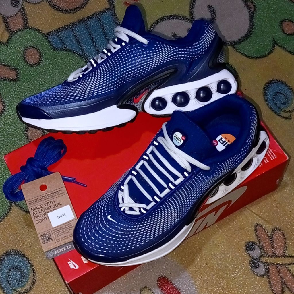Sepatu Pria Nike Air Max Dn Deep Royal Blue ORI 95% Like New
