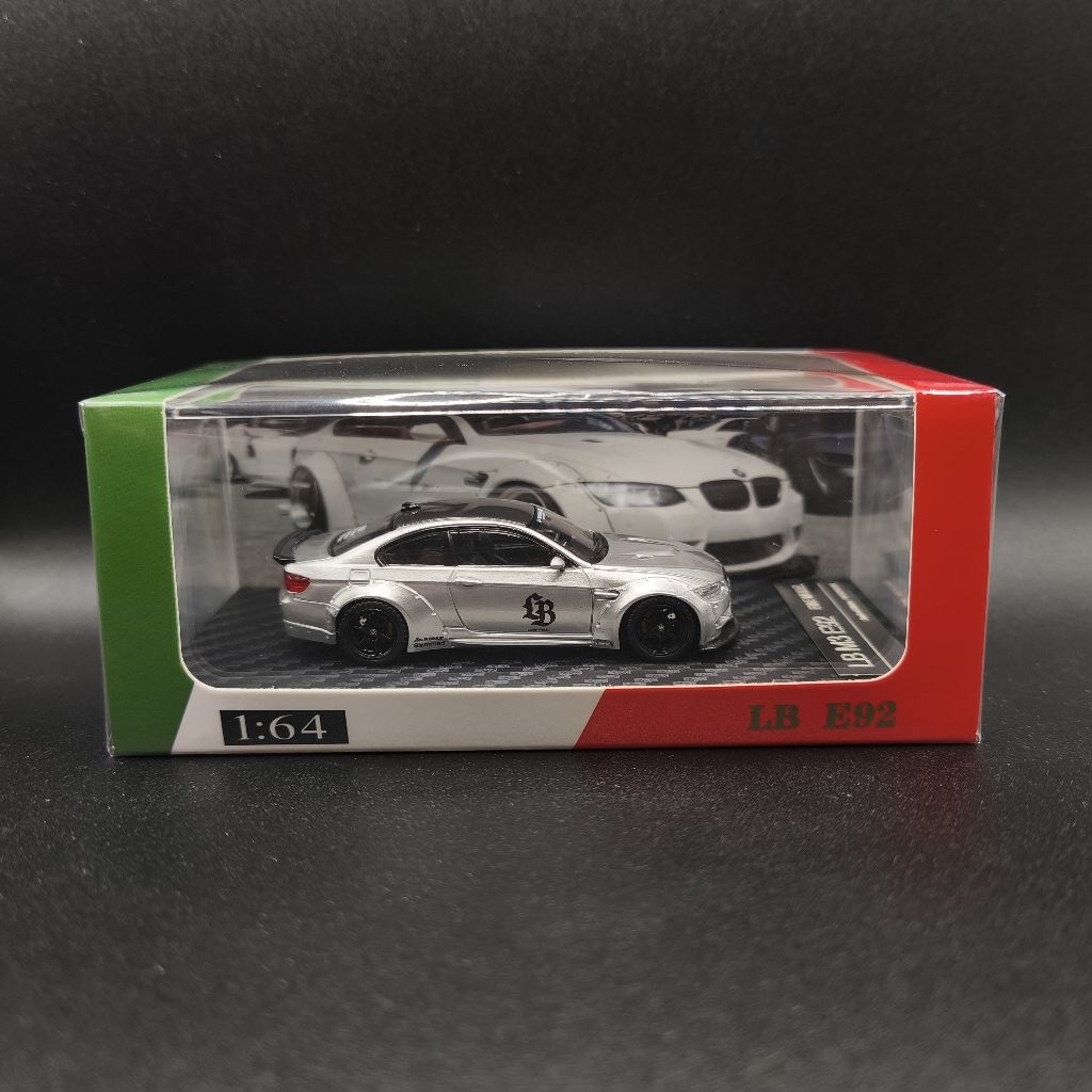 Fine Model BMW LB M3 E92 Silver LBWK