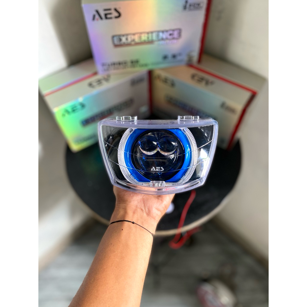 LAMPU BILED FIZ R / BILED AES TURBO EXPERIANCE RGB BLUETOOTH SET KABEL RELAY