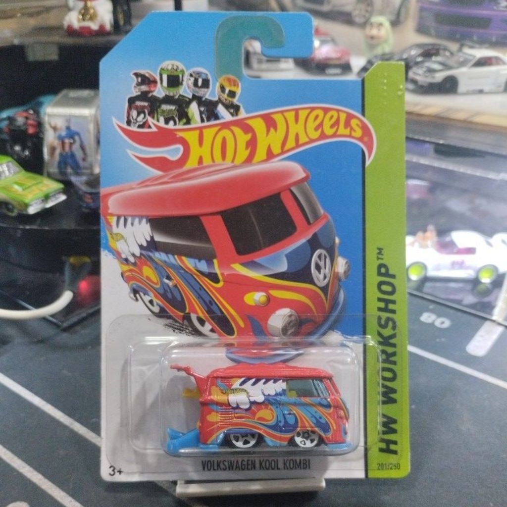 HOT WHEELS KOOL KOMBI RED (228)
