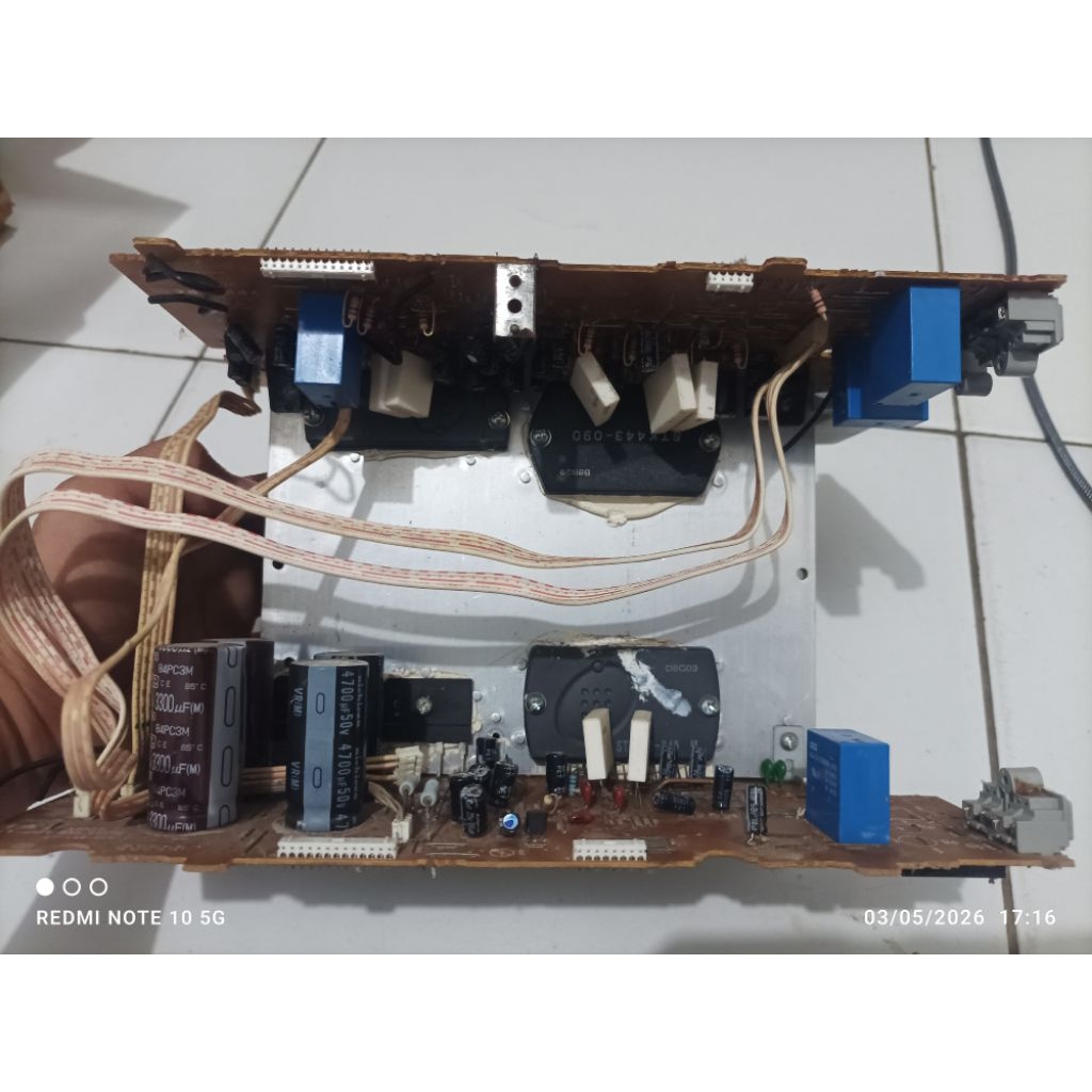 mesin ampli copotan sony, ic stk, sesuai gambar, kondisi tidak diketahui rusak atau bagus
